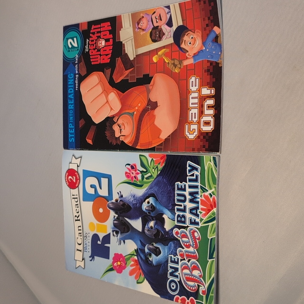 Step Into Reading Level 2 Bundle of 10 Books Disney Barbie Pixar - Picture 4 of 6